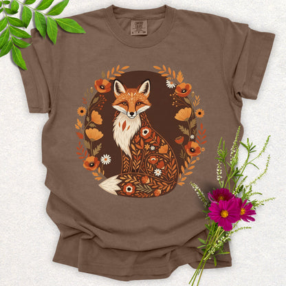Floral Fox Tee