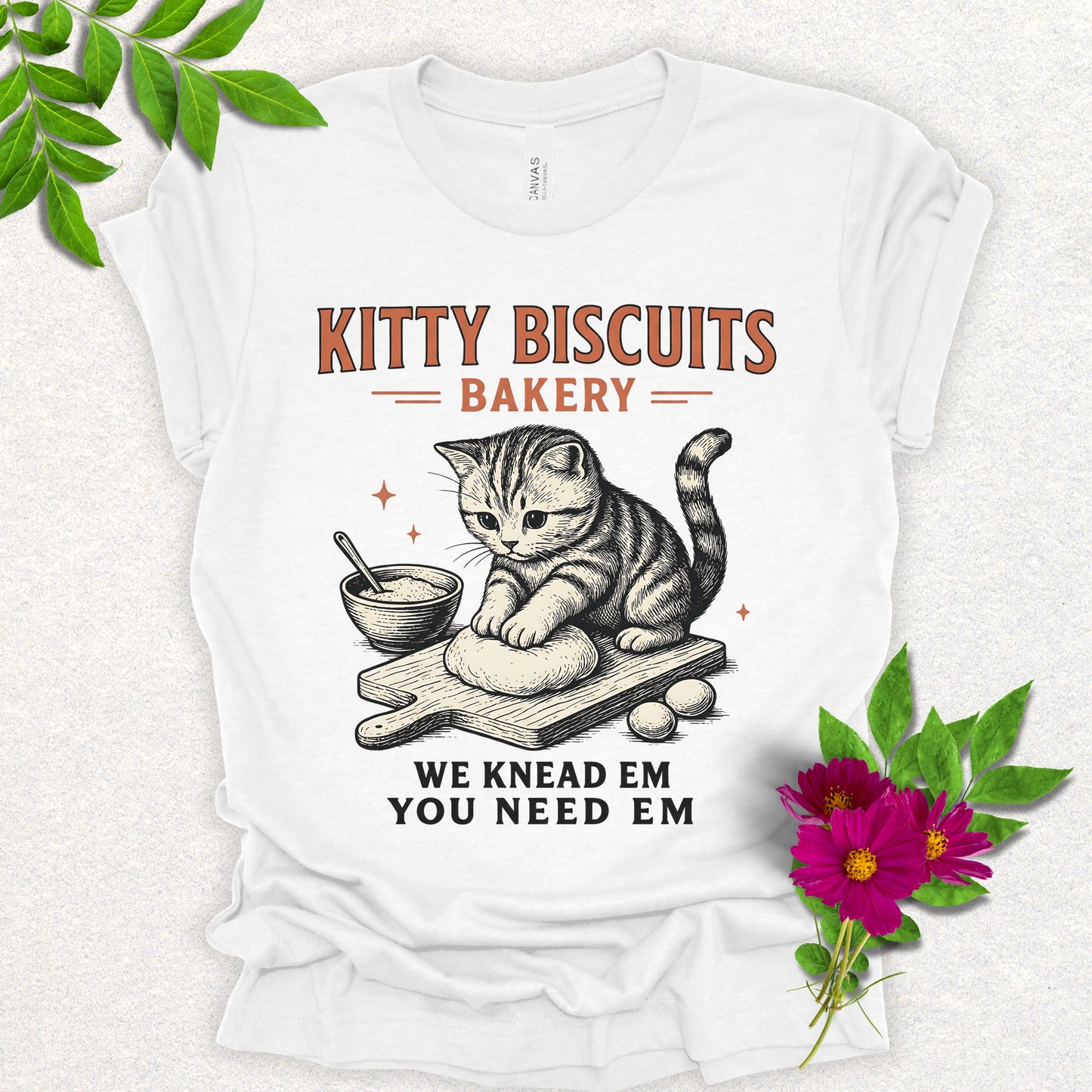 Kitty Biscuits Bakery Tee