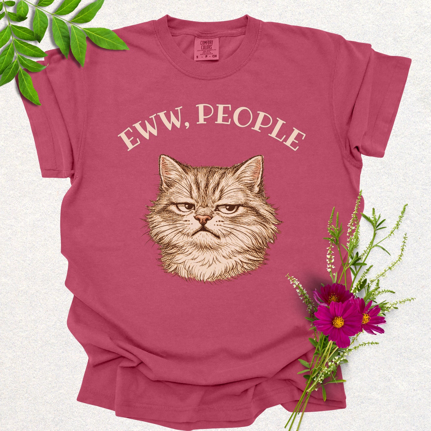 Eww, People Funny Grumpy Cat Tee