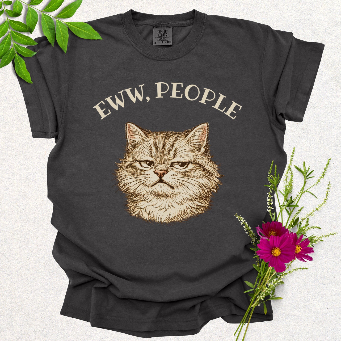 Eww, People Funny Grumpy Cat Tee