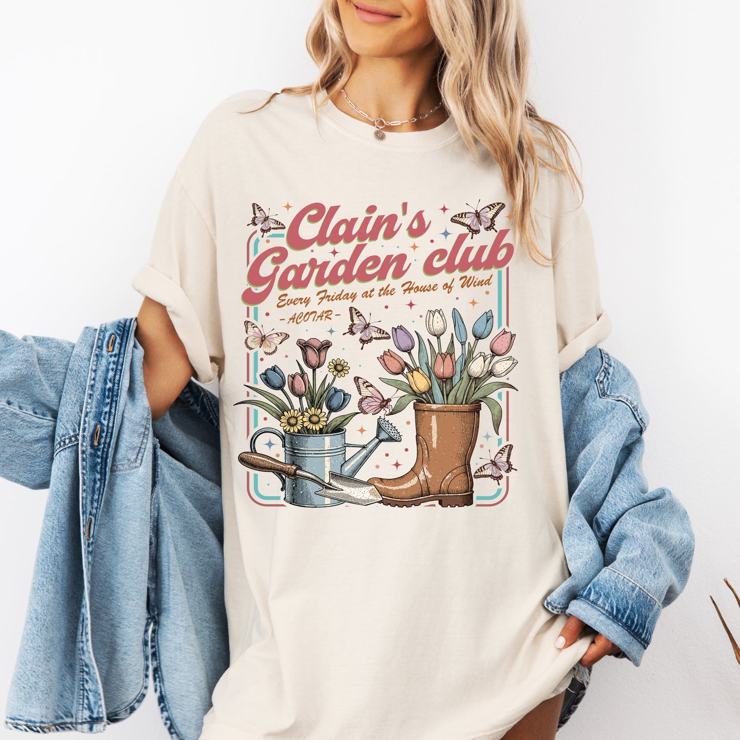 Clain's Garden Club Tee (ACOTAR fans)