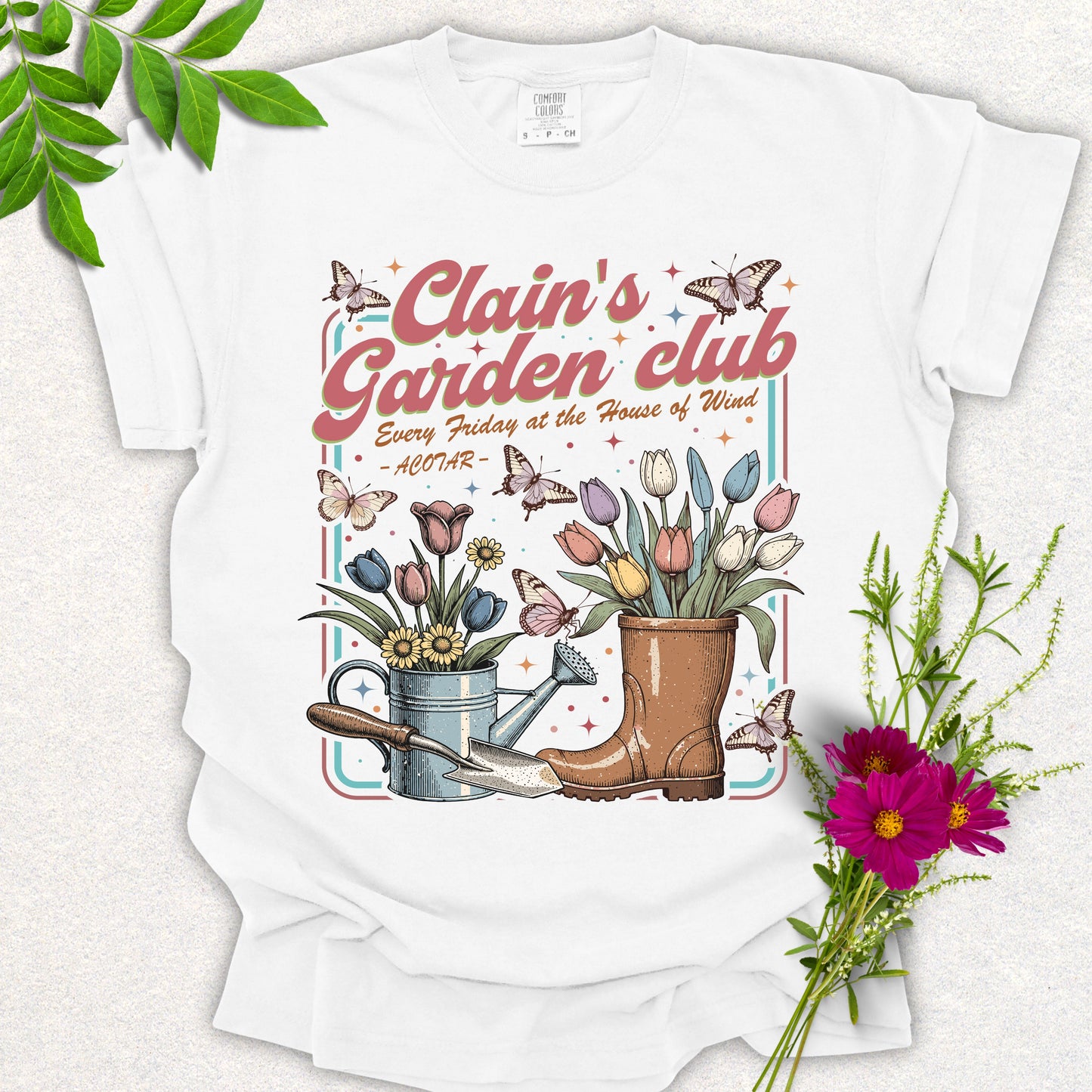 Clain's Garden Club Tee (ACOTAR fans)