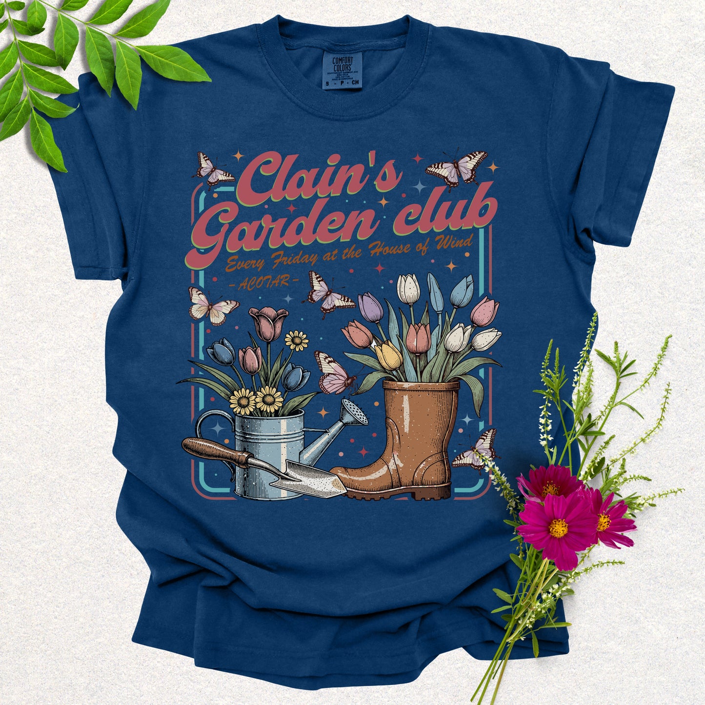 Clain's Garden Club Tee (ACOTAR fans)