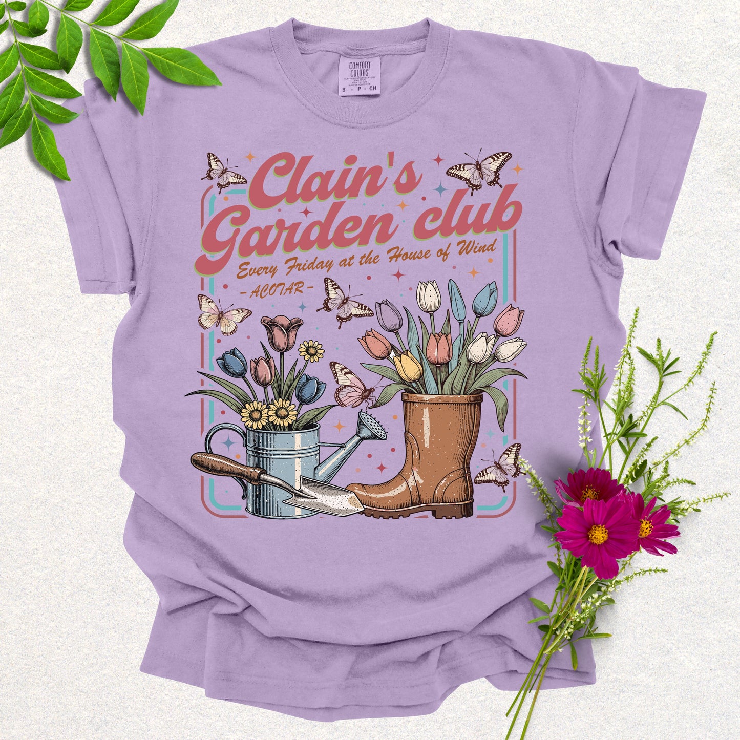 Clain's Garden Club Tee (ACOTAR fans)