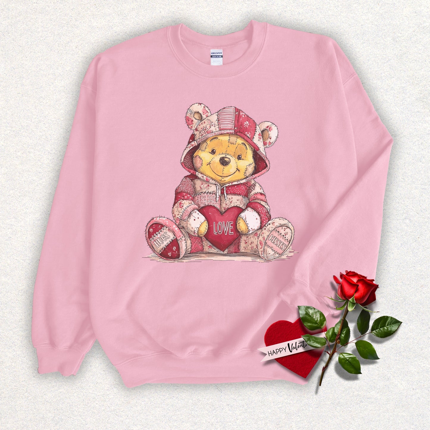 Valentines Bear Sweatshirt