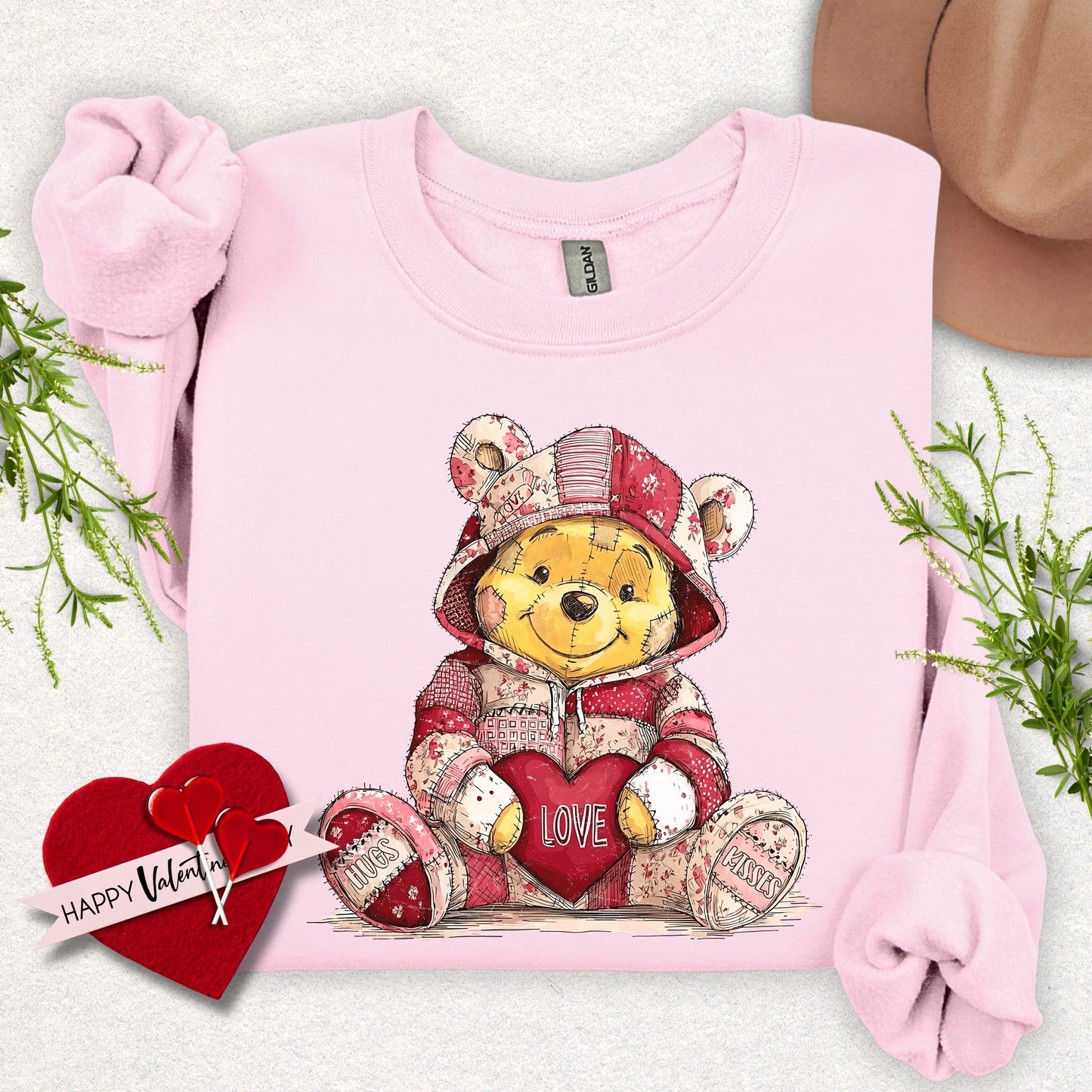 Valentines Bear Sweatshirt