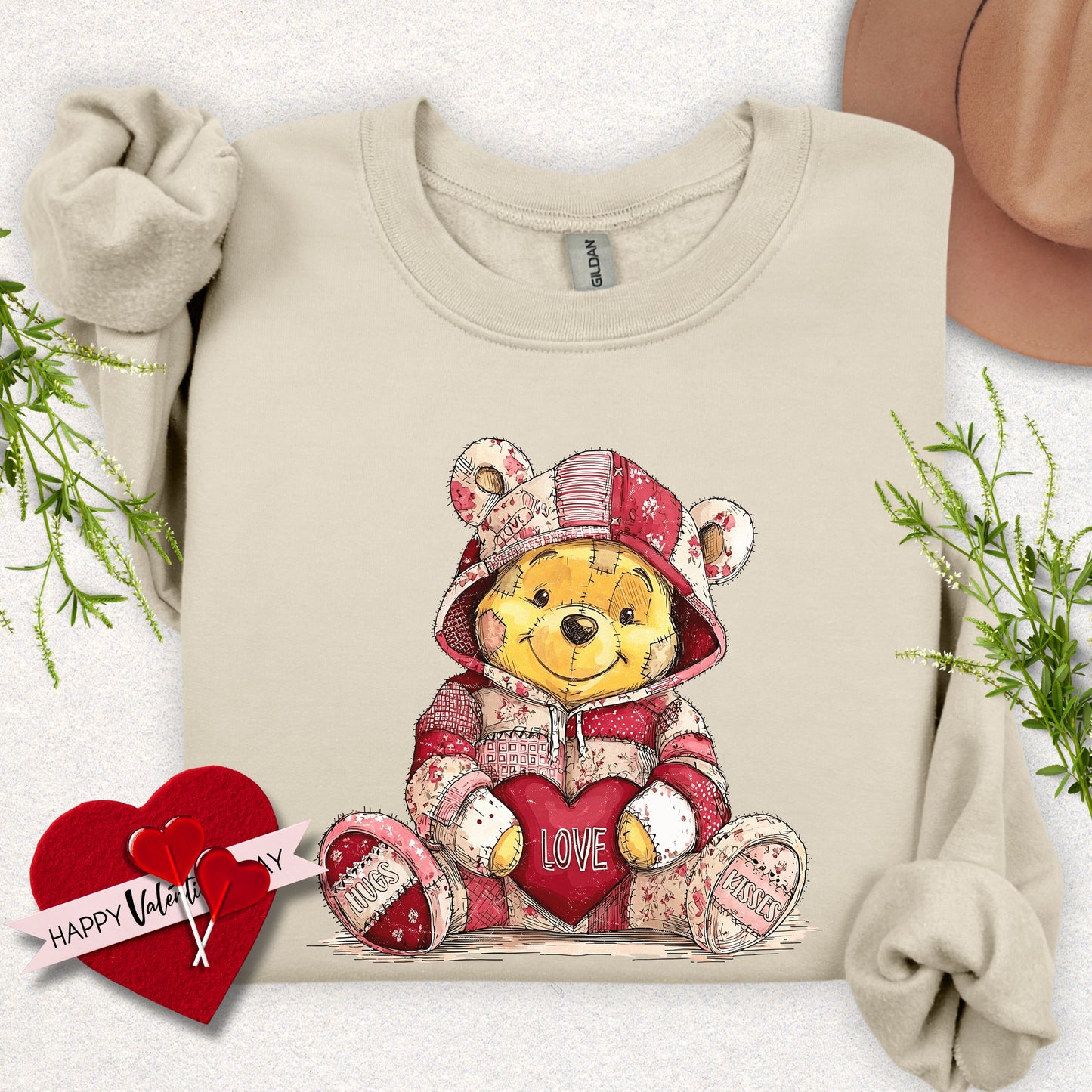 Valentines Bear Sweatshirt