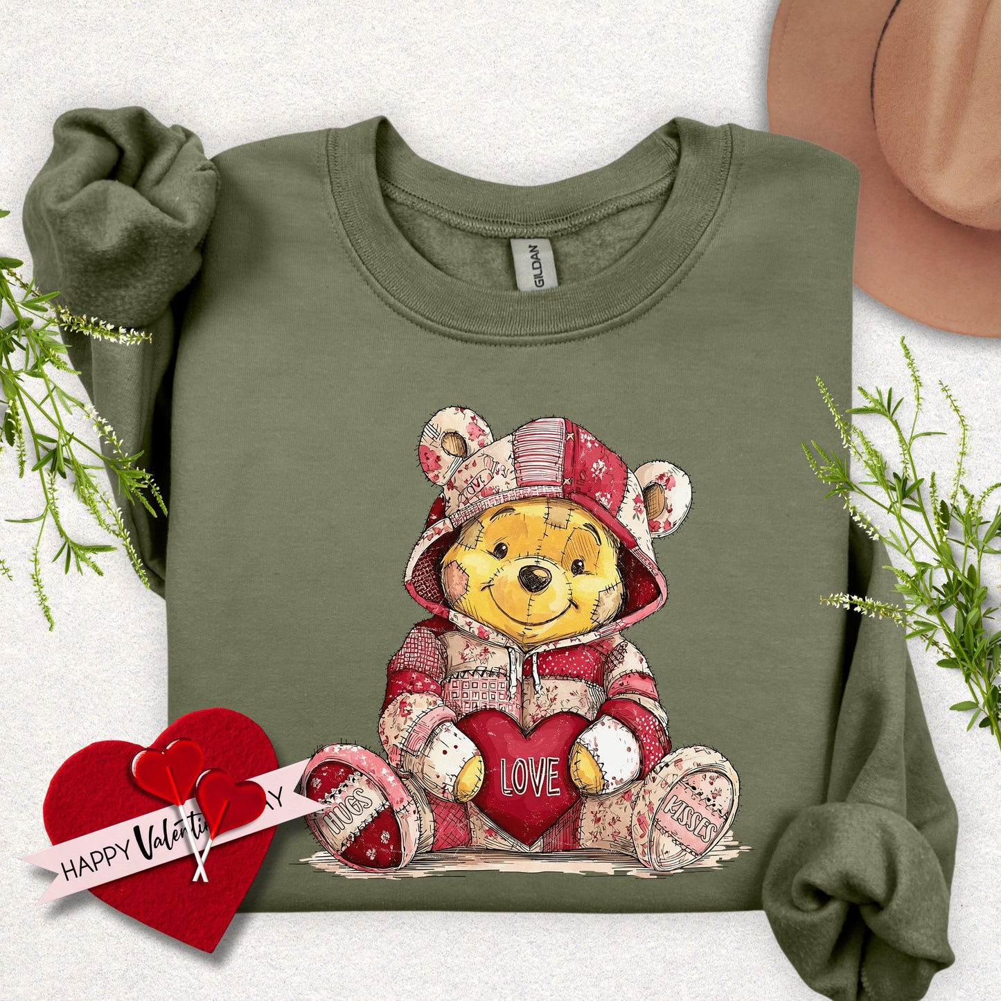 Valentines Bear Sweatshirt