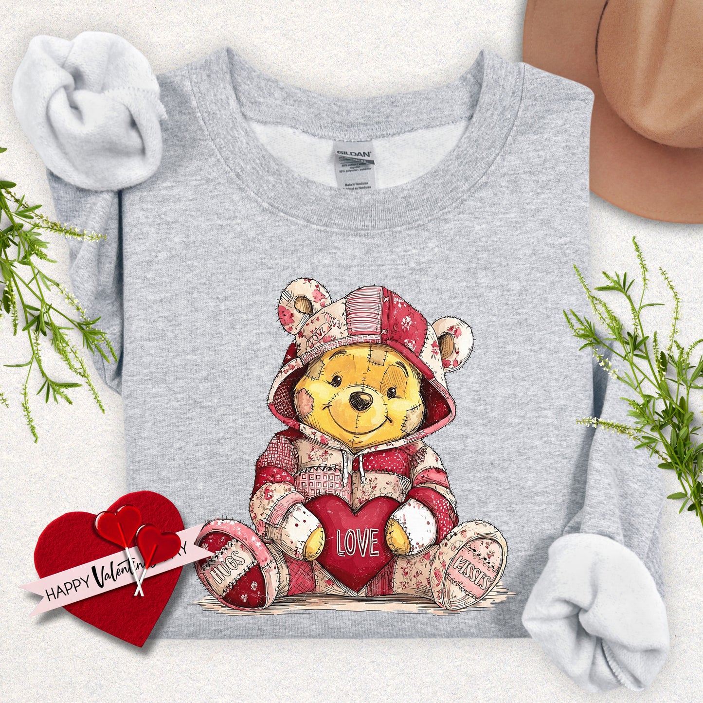 Valentines Bear Sweatshirt