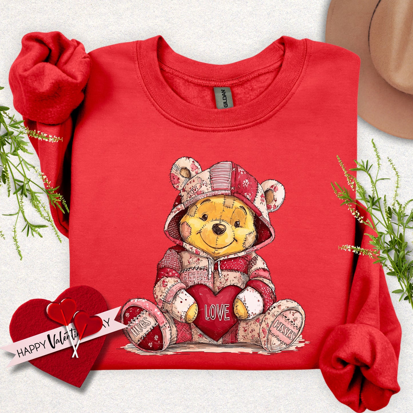 Valentines Bear Sweatshirt