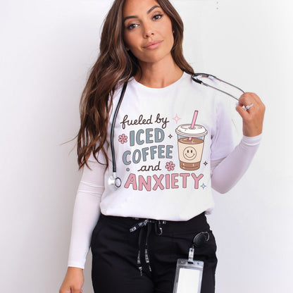 Iced Coffee and Anxiety Tee