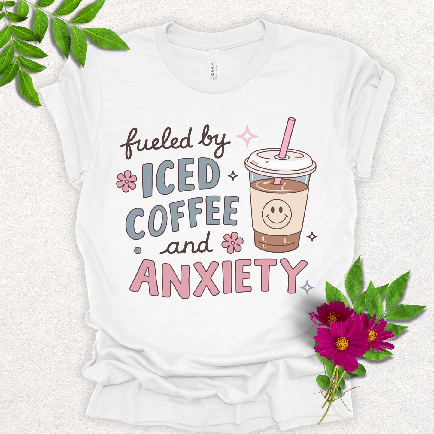 Iced Coffee and Anxiety Tee