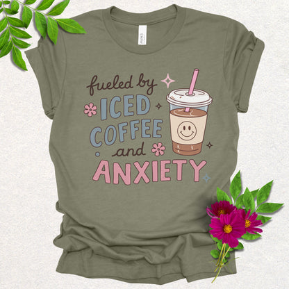 Iced Coffee and Anxiety Tee