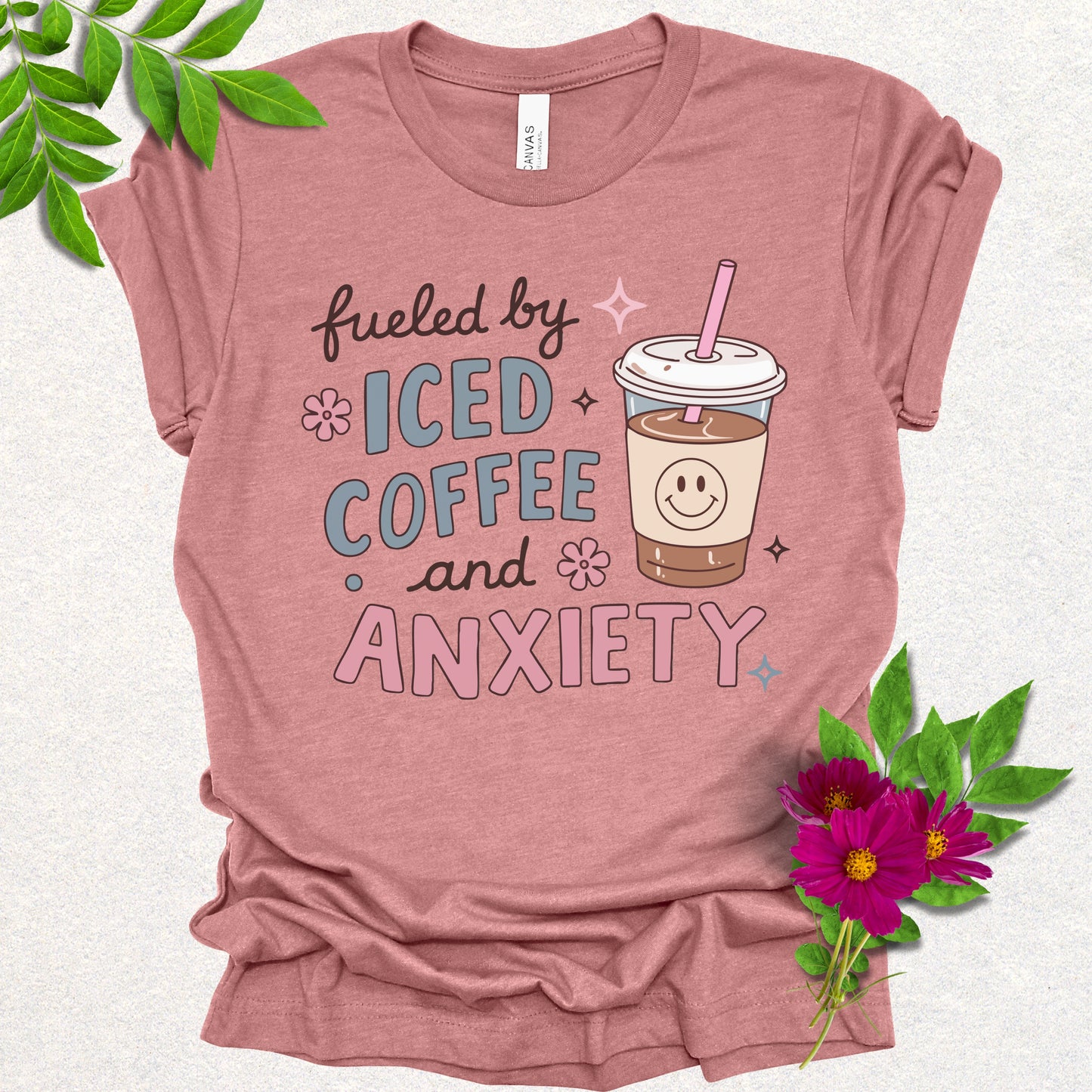Iced Coffee and Anxiety Tee