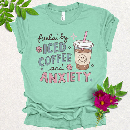 Iced Coffee and Anxiety Tee