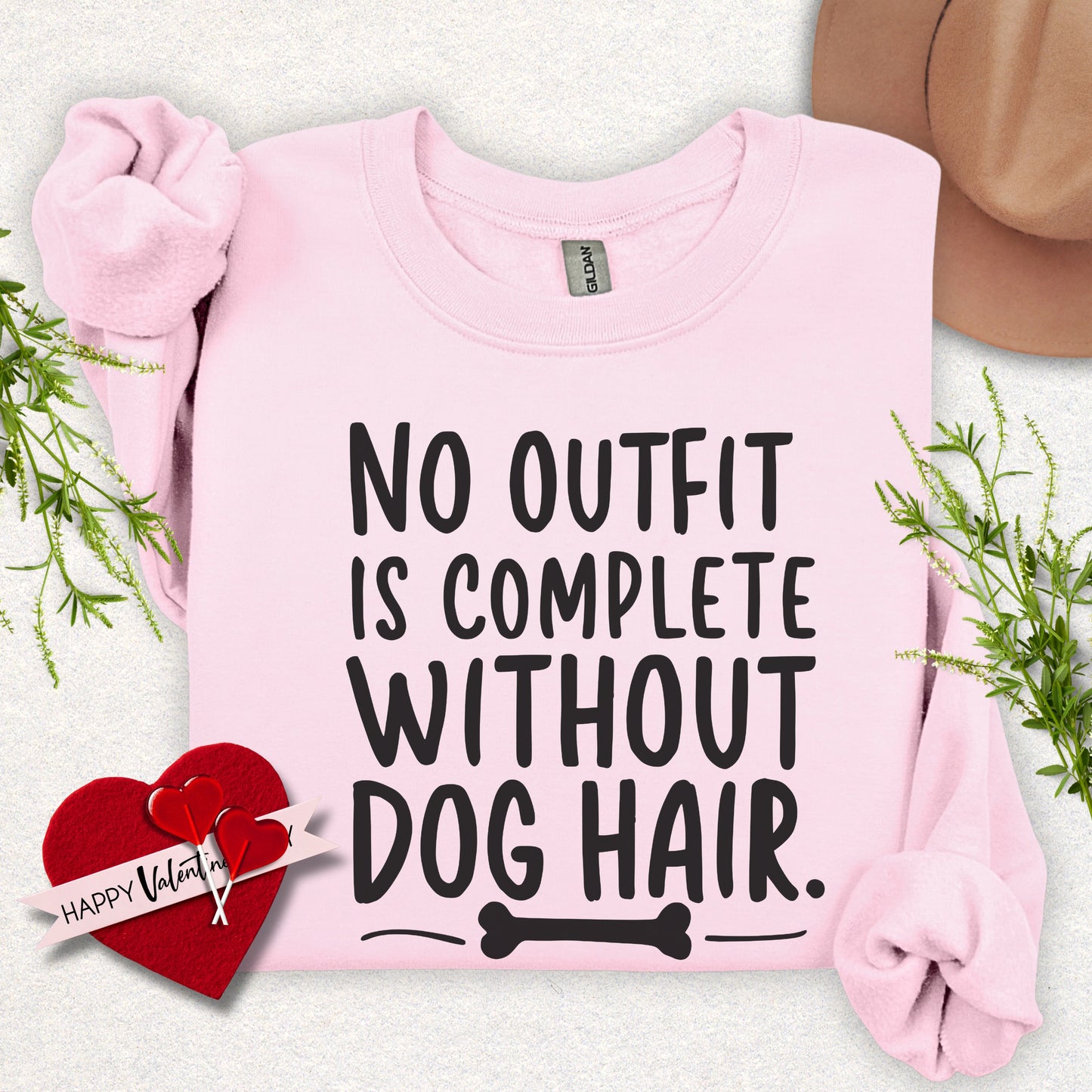 Dog Hair Outfit Sweatshirt