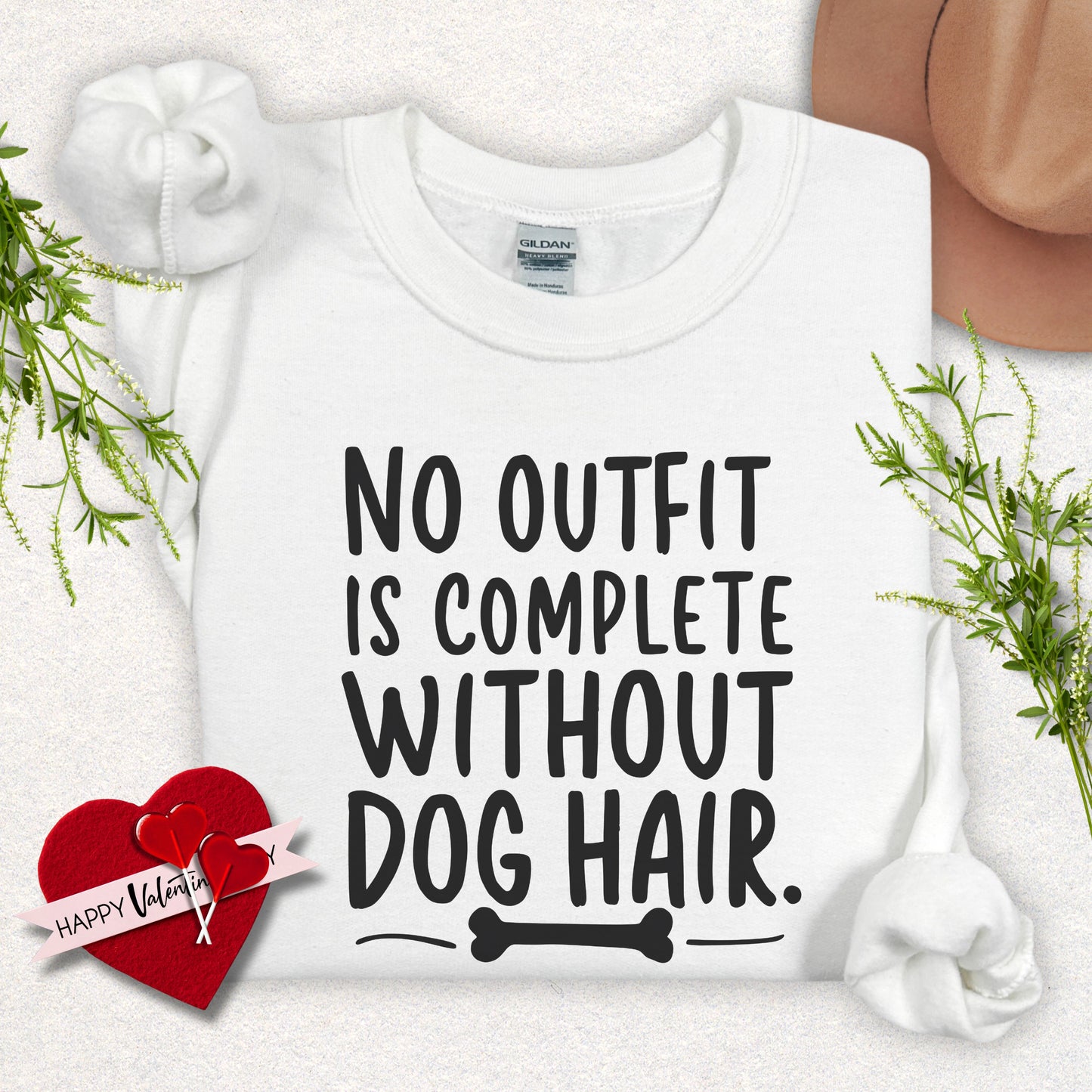 Dog Hair Outfit Sweatshirt