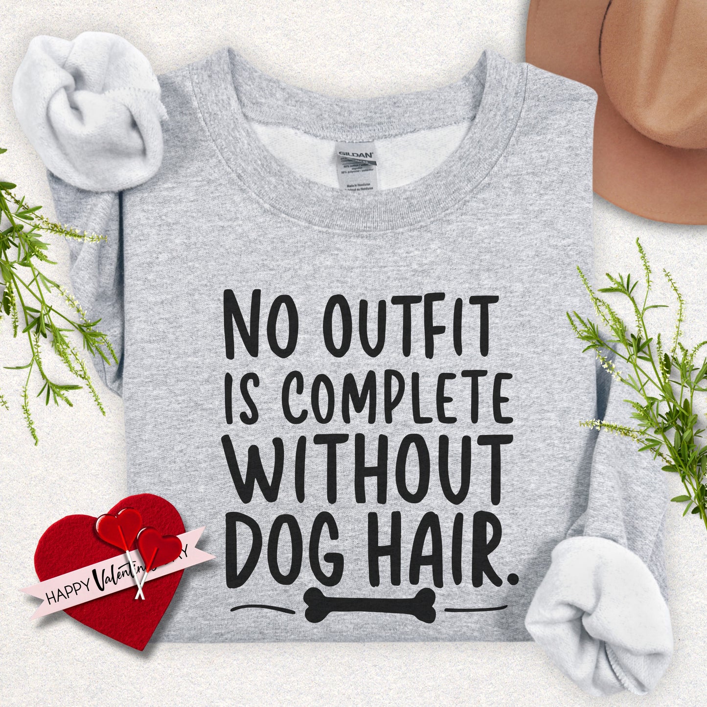 Dog Hair Outfit Sweatshirt