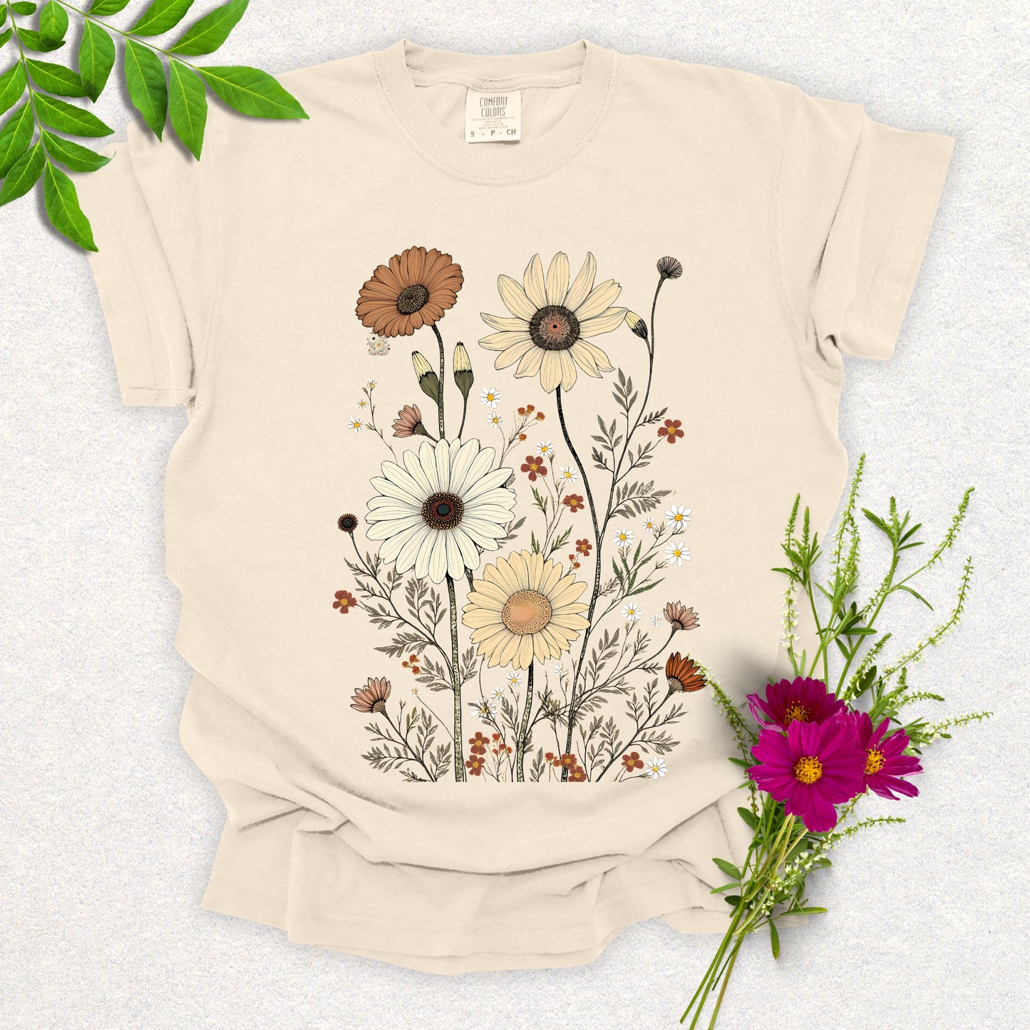 Vintage Wildflowers Tee