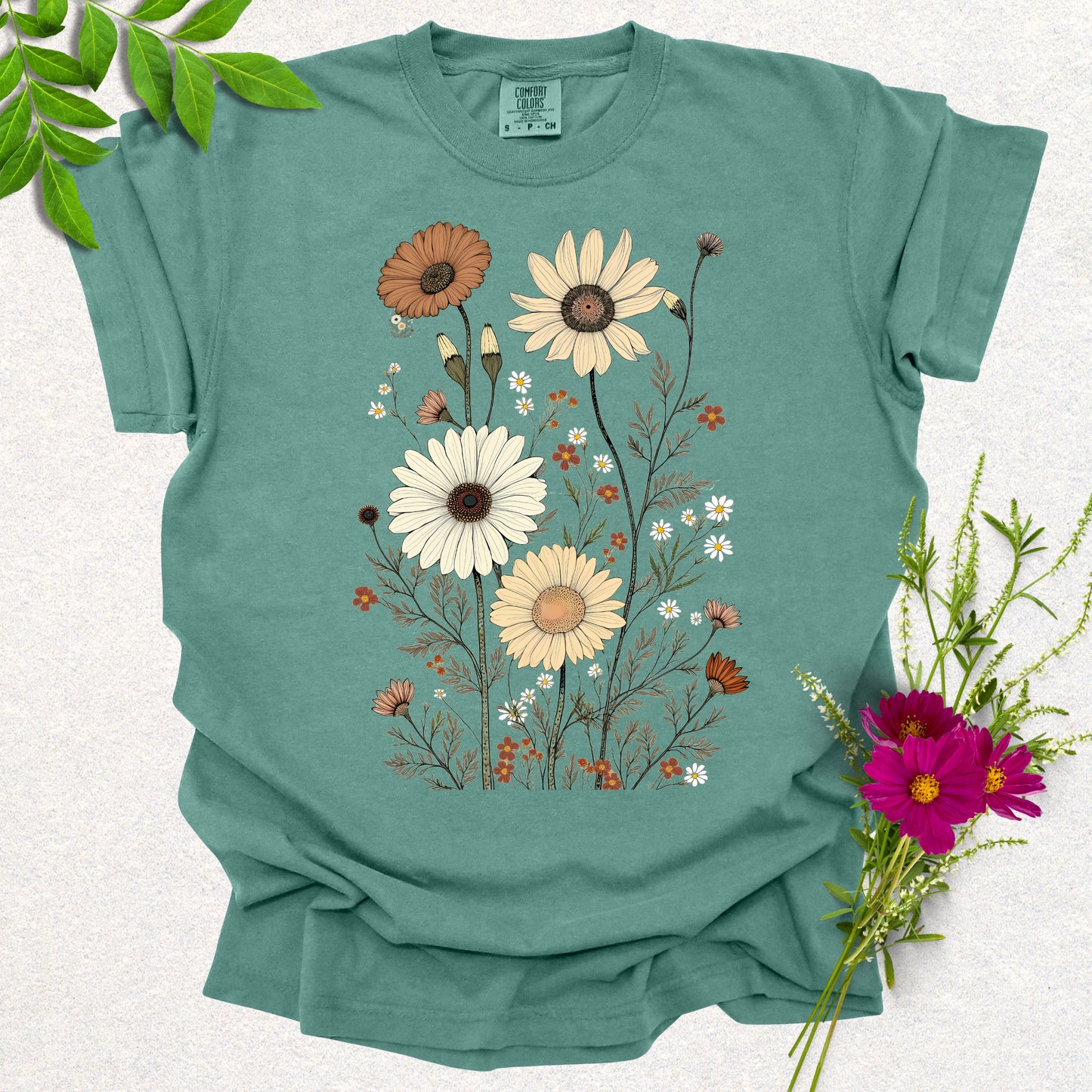Vintage Wildflowers Tee
