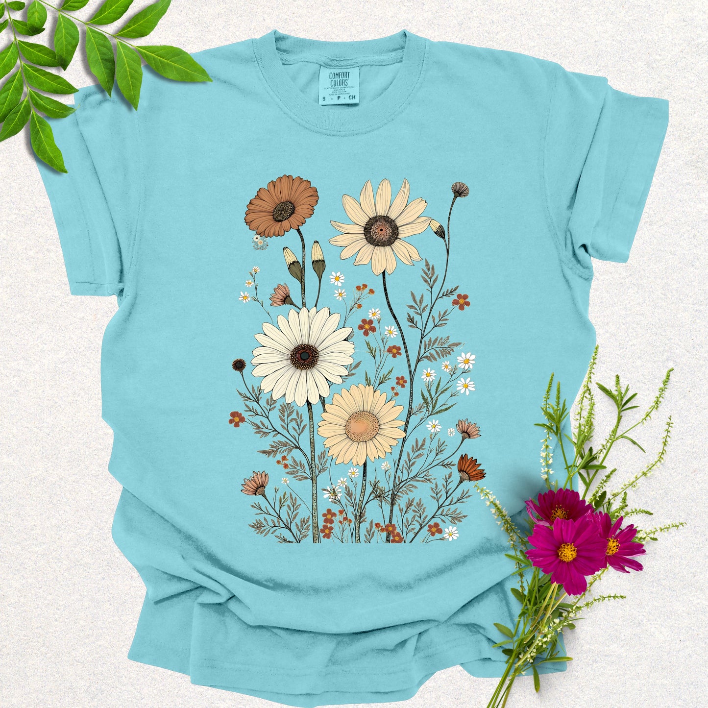 Vintage Wildflowers Tee