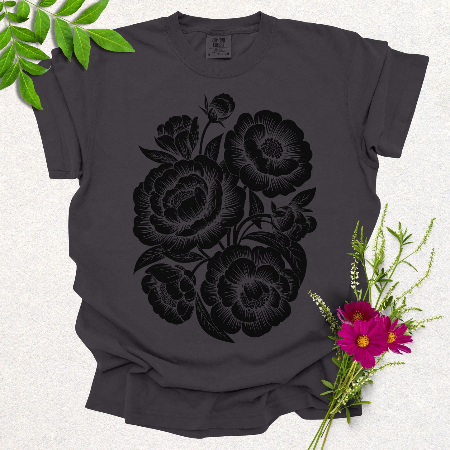 Blooming Peonies Tee