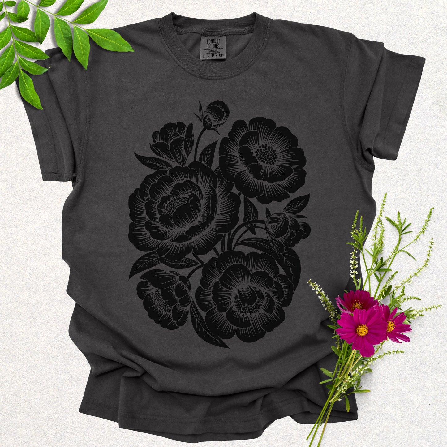 Blooming Peonies Tee