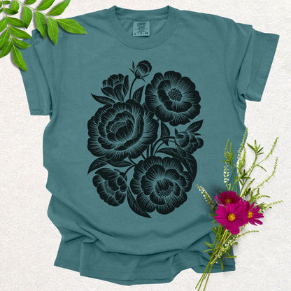 Blooming Peonies Tee