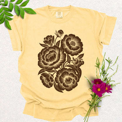 Blooming Peonies Tee