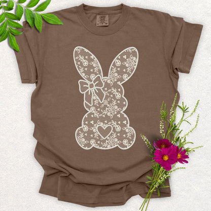 Floral Lace Bunny Tee
