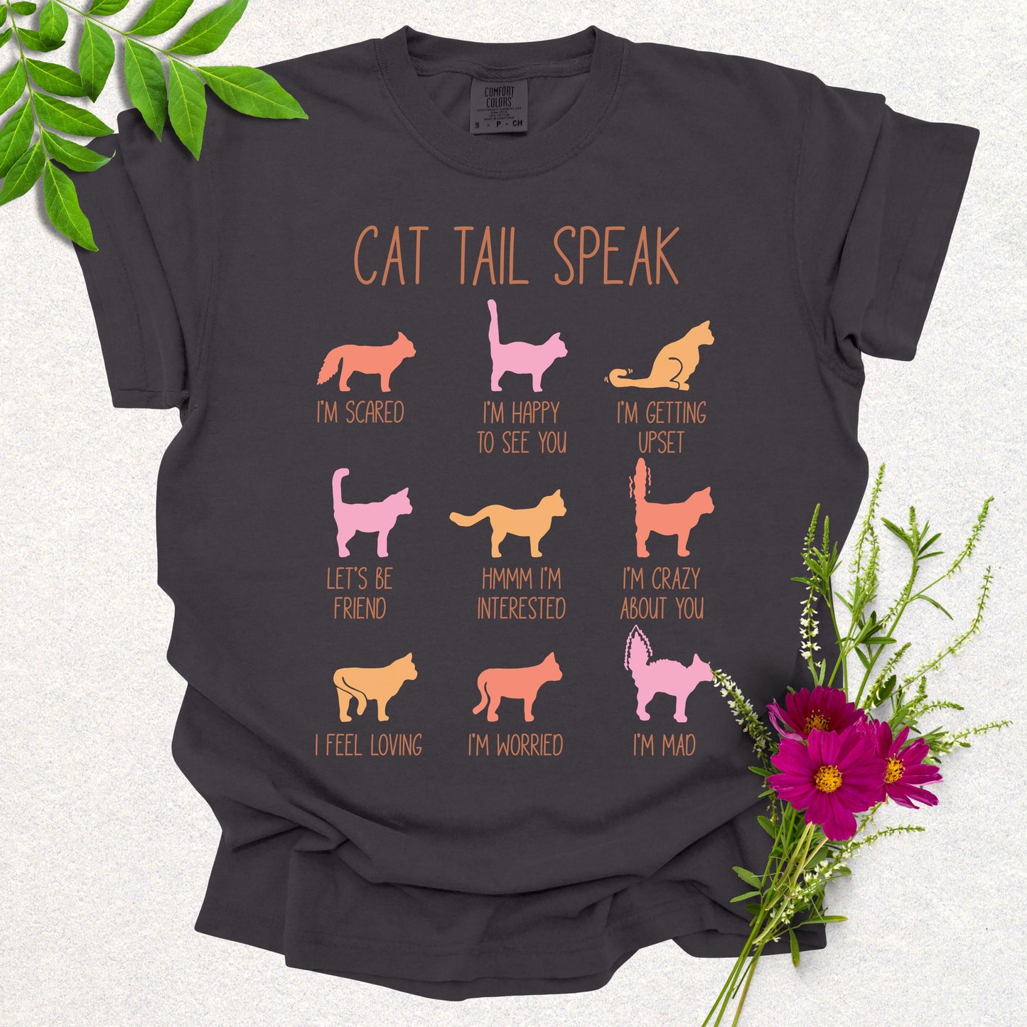 Cat Tail Speak Tee