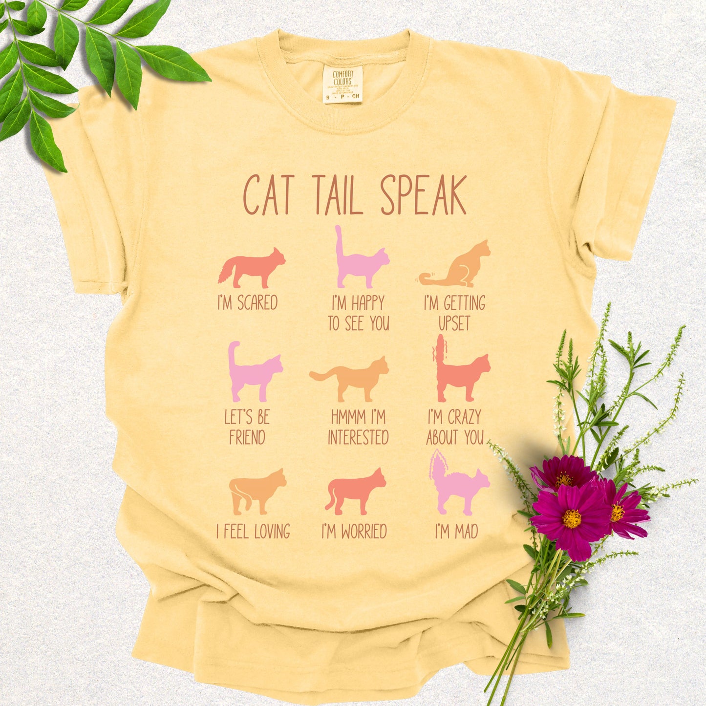 Cat Tail Speak Tee