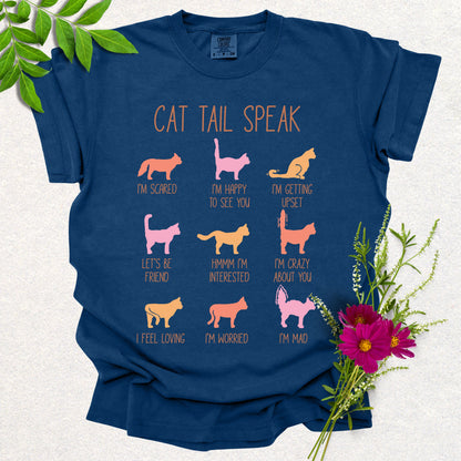 Cat Tail Speak Tee