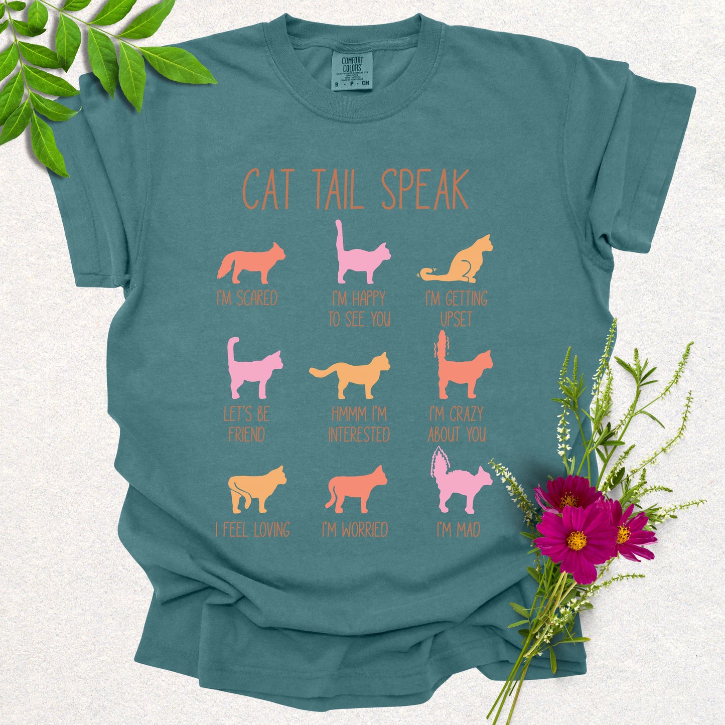 Cat Tail Speak Tee