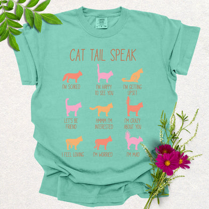 Cat Tail Speak Tee