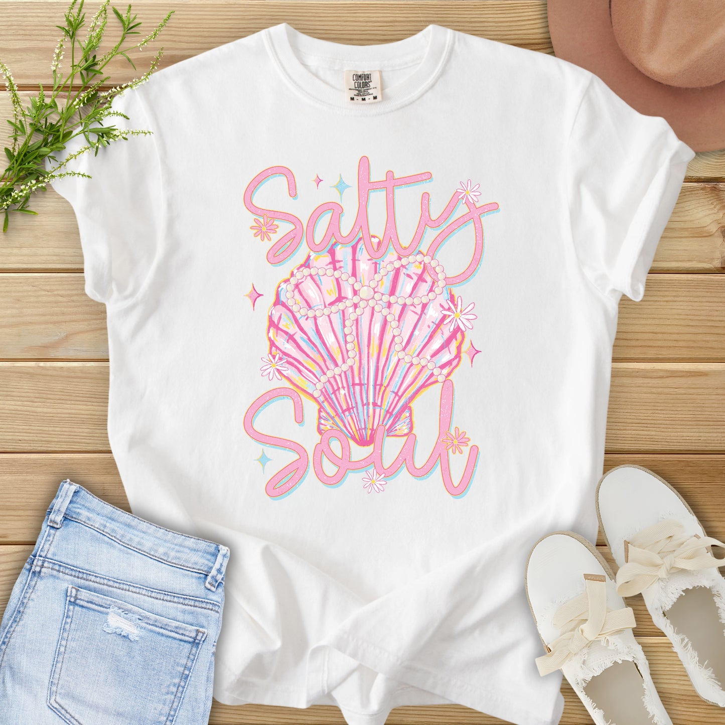 Salty Soul Beach Vibes Tee