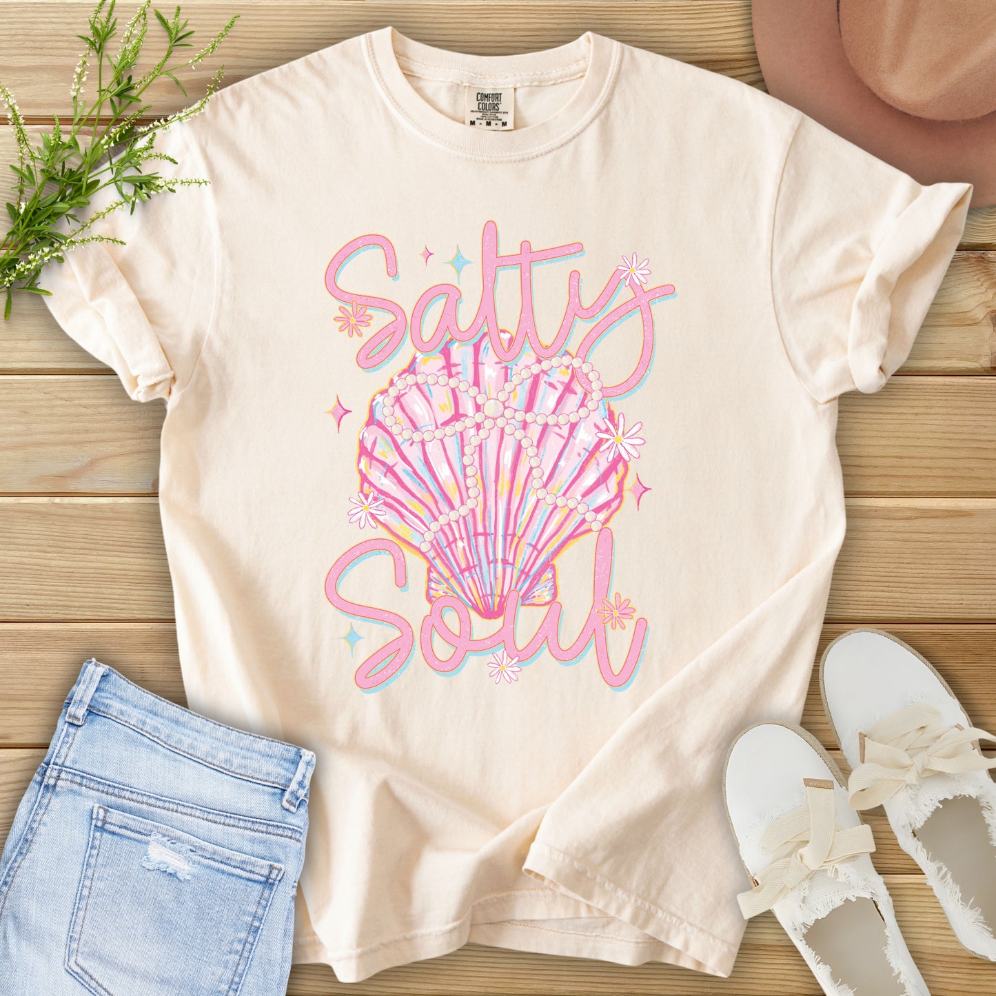 Salty Soul Beach Vibes Tee