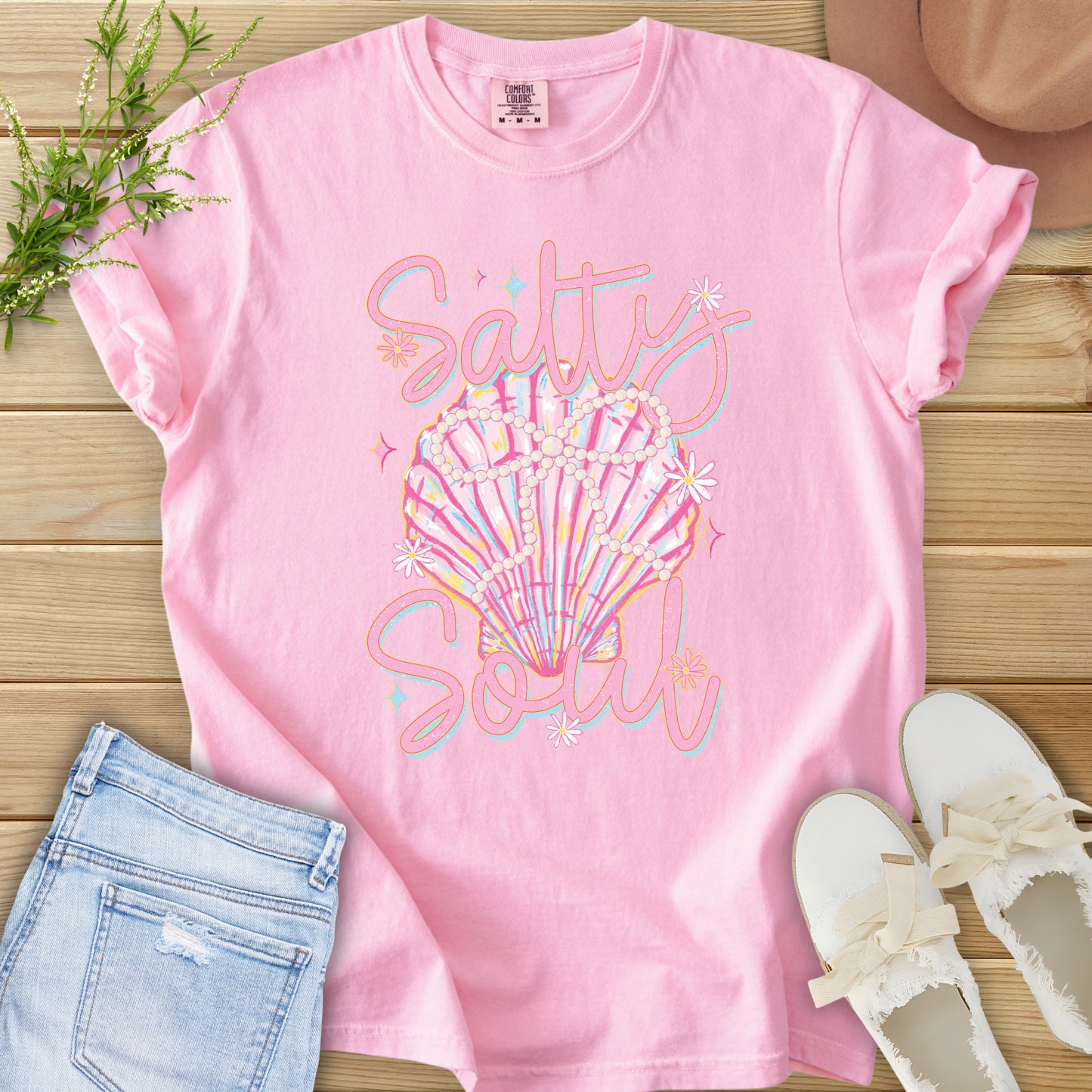 Salty Soul Beach Vibes Tee