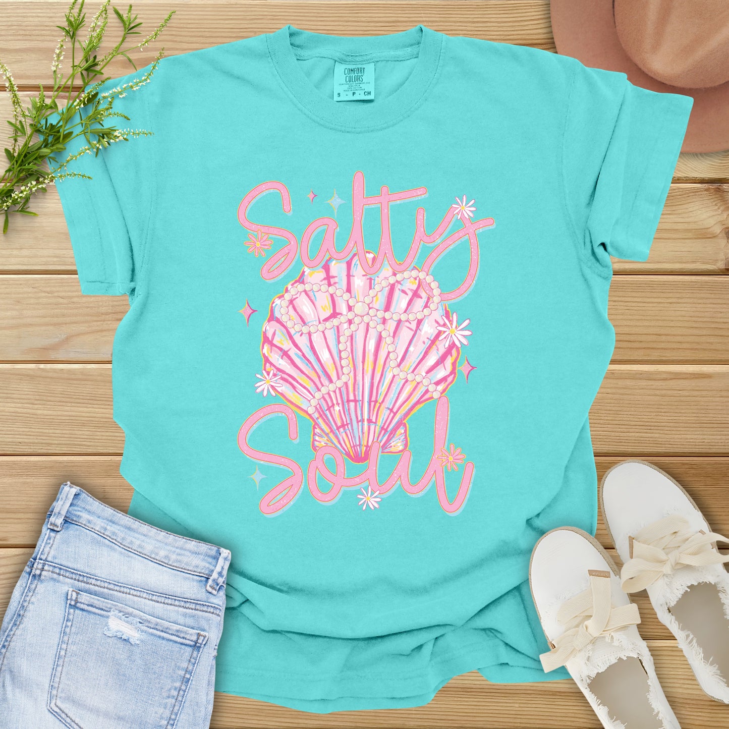 Salty Soul Beach Vibes Tee