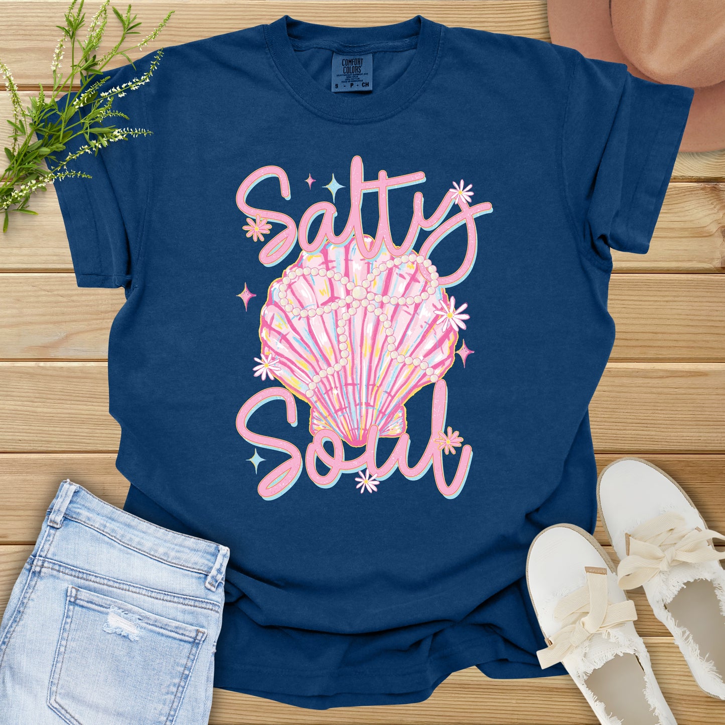Salty Soul Beach Vibes Tee