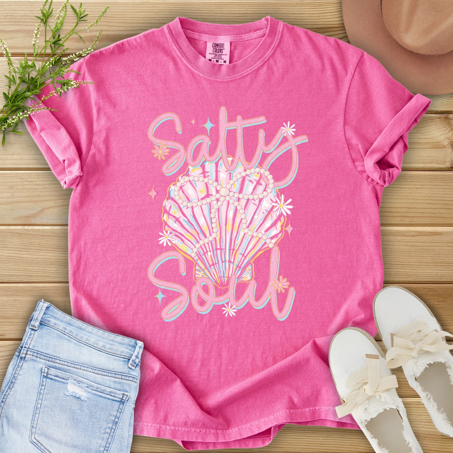 Salty Soul Beach Vibes Tee
