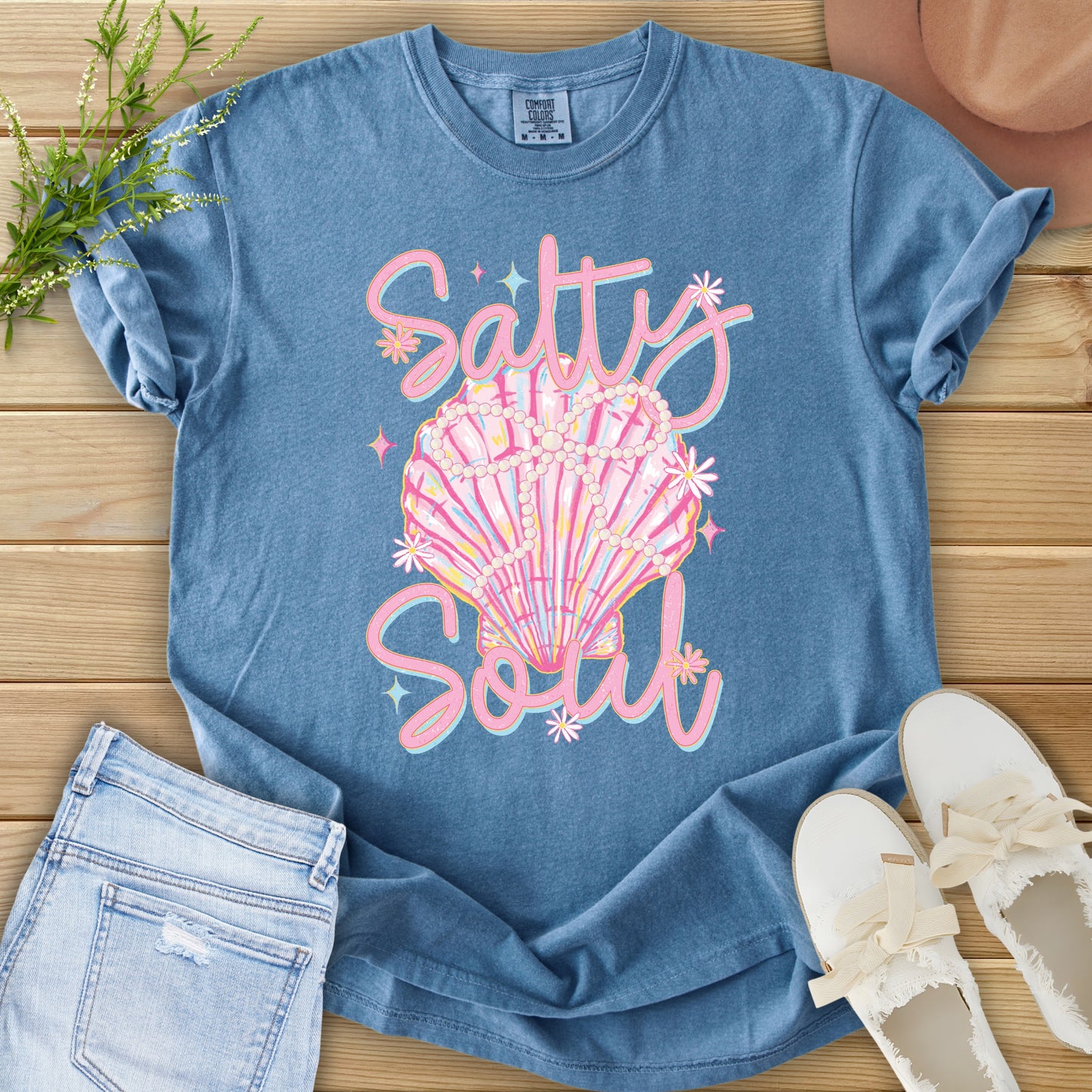 Salty Soul Beach Vibes Tee