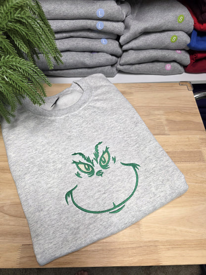 Embroidered Spirit of Christmas Sweatshirt