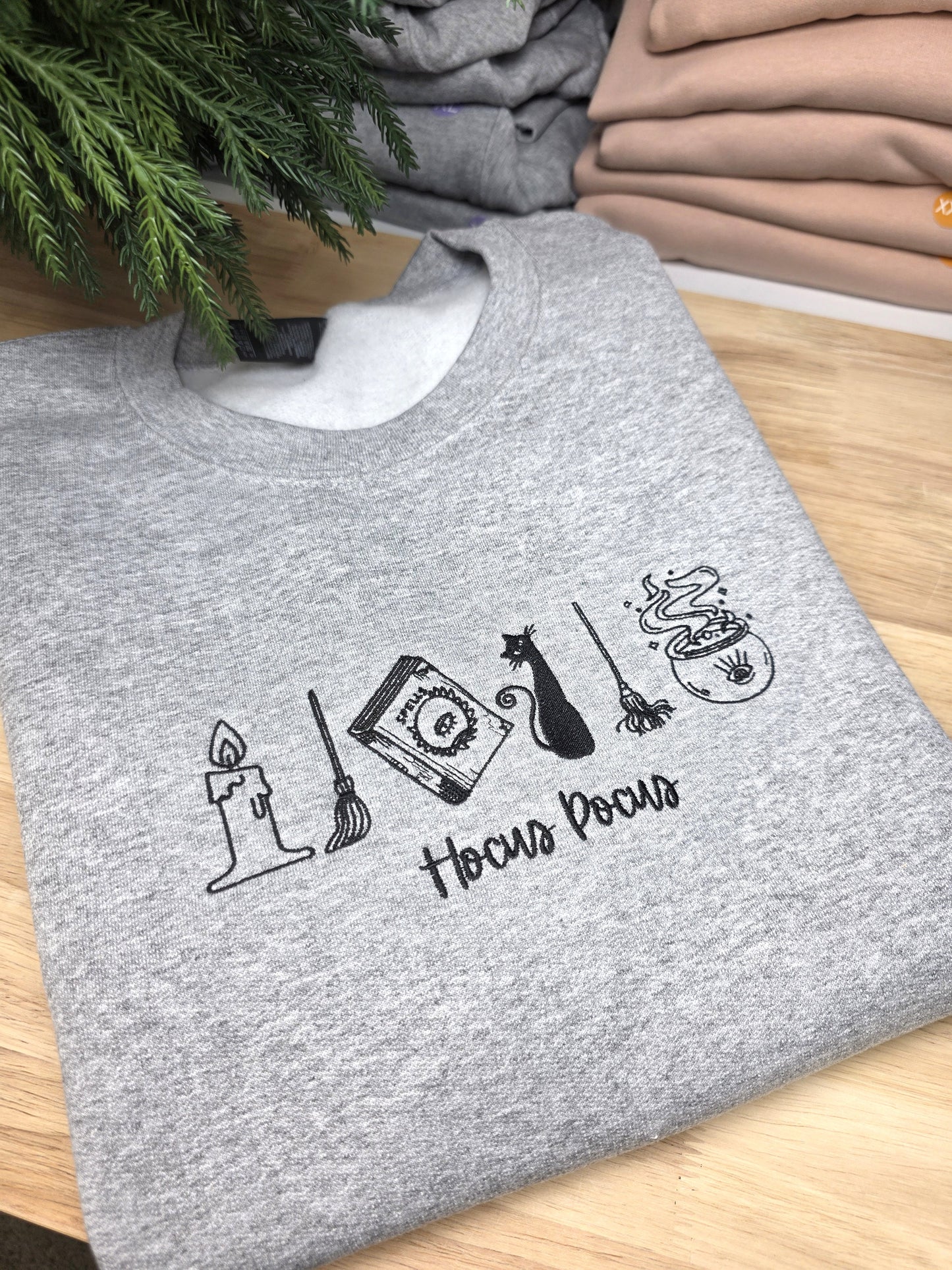 Embroidered Hocus Pocus Sweatshirt