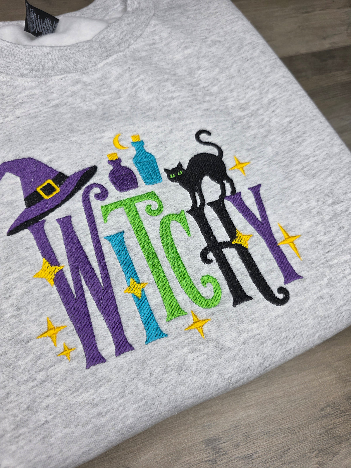 Embroidered Witchy Sweatshirt