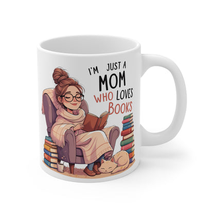 Book Lover Mom Mug