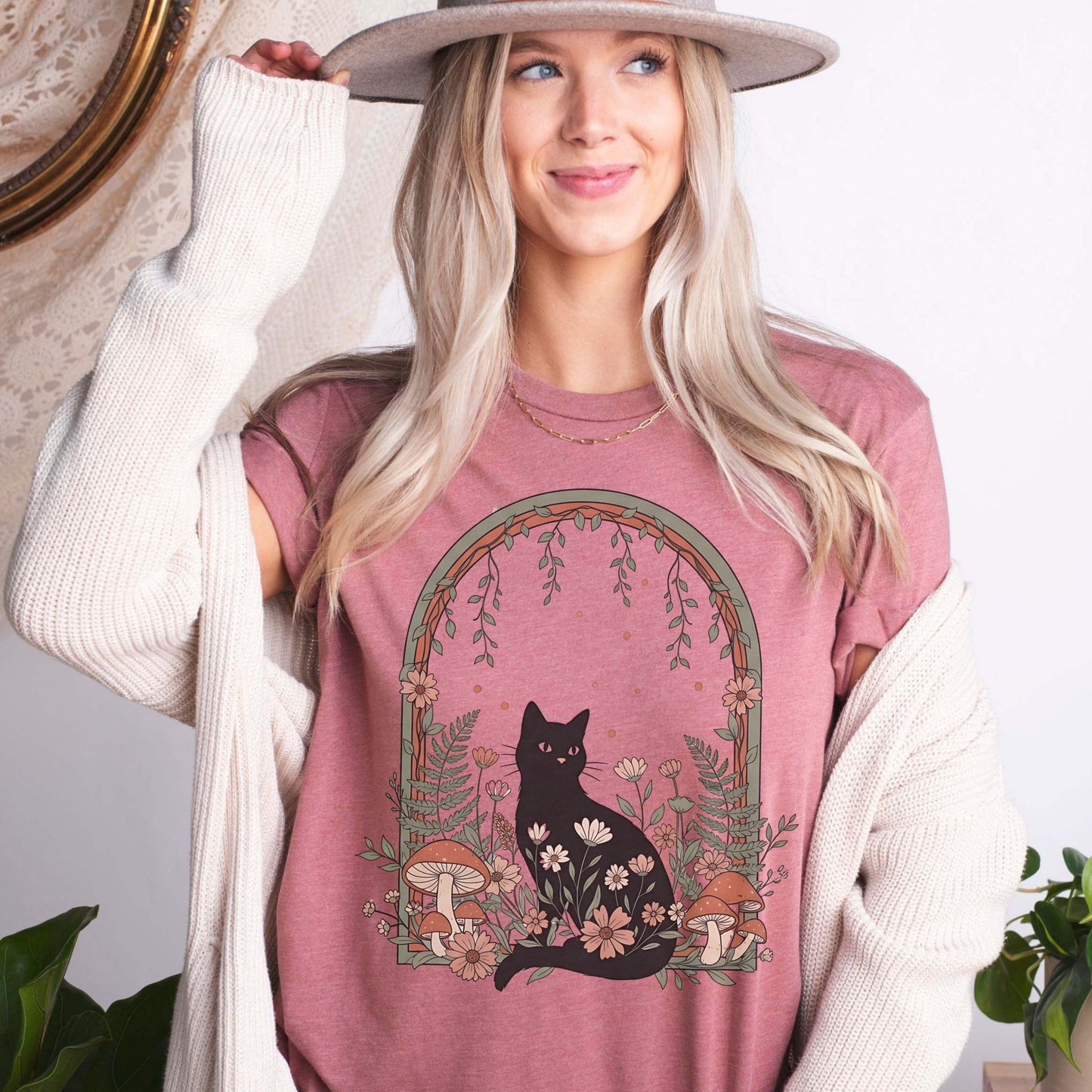 Botanical Cat Tee
