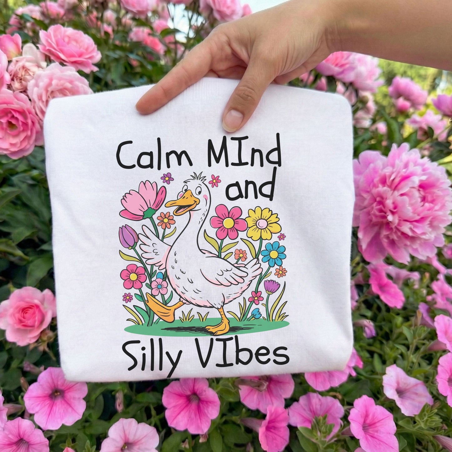 Calm Mind & Silly Vibes Tee