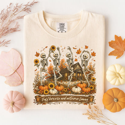 Fall Breeze & Autumn Leaves Tee