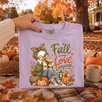Fall is My Love Language Tee